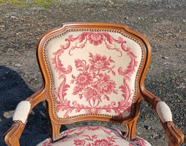 Fauteuil Cabriolet Louis XV n°10482