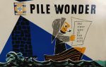 Ancienne plaque publicitaire Pile Wonder n°10500