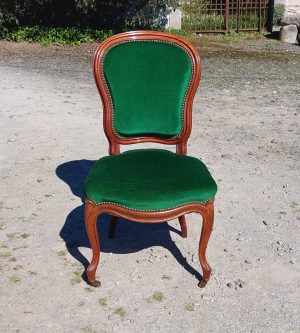 Ancienne chaise Louis XV en acajou n°10732