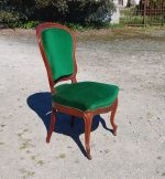 Ancienne chaise Louis XV en acajou n°10732