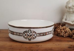 Ancien bassin de toilette en faïence / Ennege / n°10802