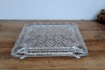 Ancien sous plat en verre n°10809