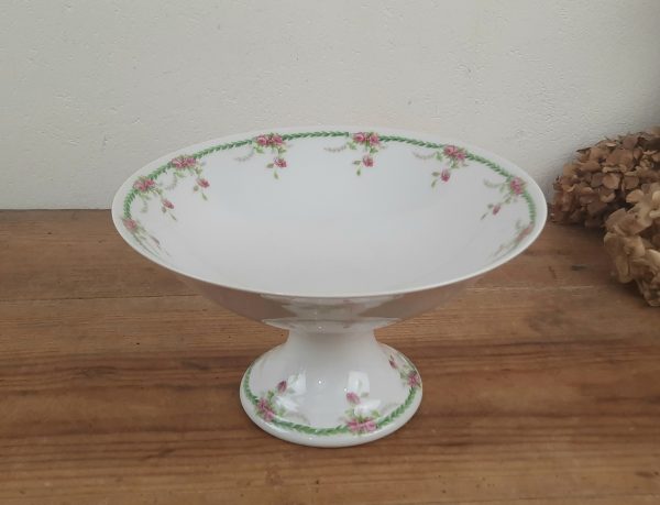 Ancien compotier en porcelaine n°10812