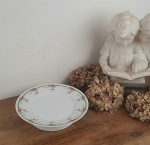 Ancien compotier en porcelaine n°10814