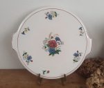Ancien plat a tarte Sarreguemines / Agreste / Alsace / n°10819