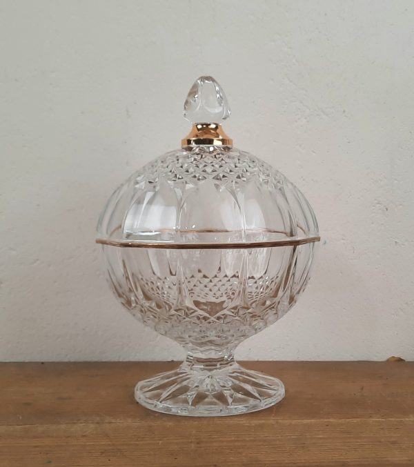 Drageoir / coupe en cristal n°10811