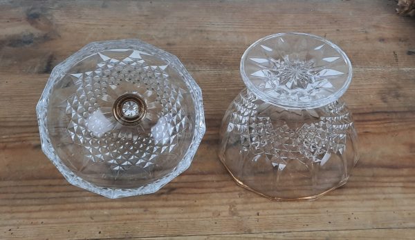 Drageoir / coupe en cristal n°10811