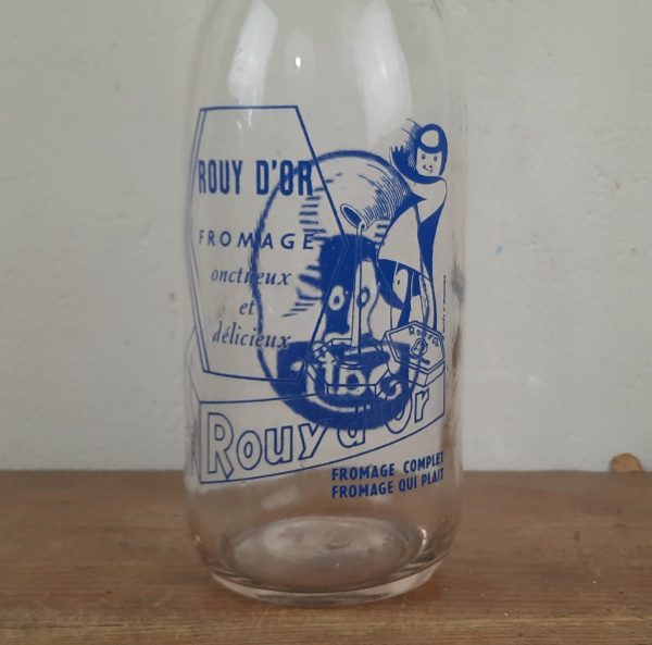 Bouteille publicitaire vintage Rouy d'or SAFR n°10829