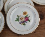 Service a gâteaux vintage en porcelaine de Limoges n°10848