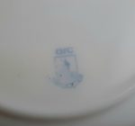 Plat vintage Arcopal Myosotis n°10843