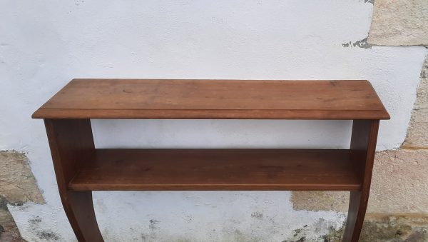 Ancienne console en merisier n°10885