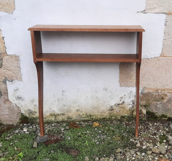 Ancienne console en merisier n°10885