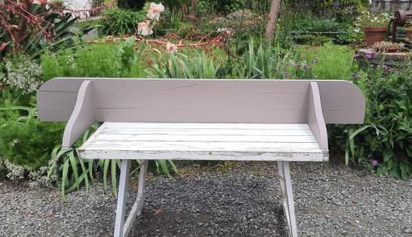 Grande étagère murale en bois exotique n°10889