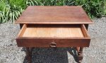 Ancienne table a écrire en noyer / Bureau / n°10990