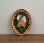 Cadre vintage / verre bombé / n°10875