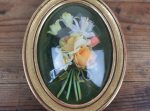 Cadre vintage / verre bombé / n°10875