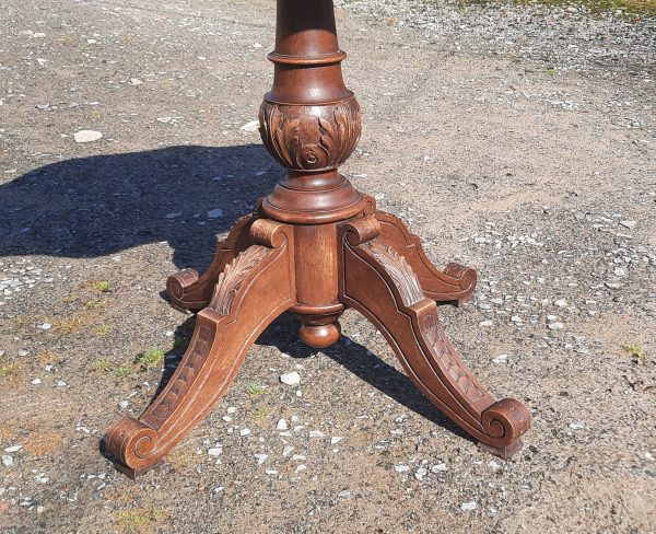 Ancienne table violon en chêne n°11015