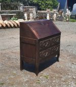 Ancien bureau a pente en merisier n°11021