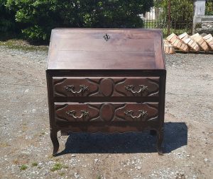 Ancien bureau a pente en merisier n°11021