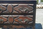 Ancien bureau a pente en merisier n°11021