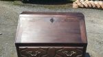 Ancien bureau a pente en merisier n°11021