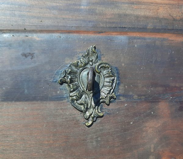 Ancien bureau a pente en merisier n°11021