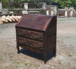 Ancien bureau a pente en merisier n°11021