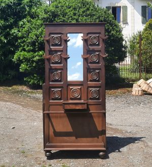 Ancien vestiaire en chêne n°11022