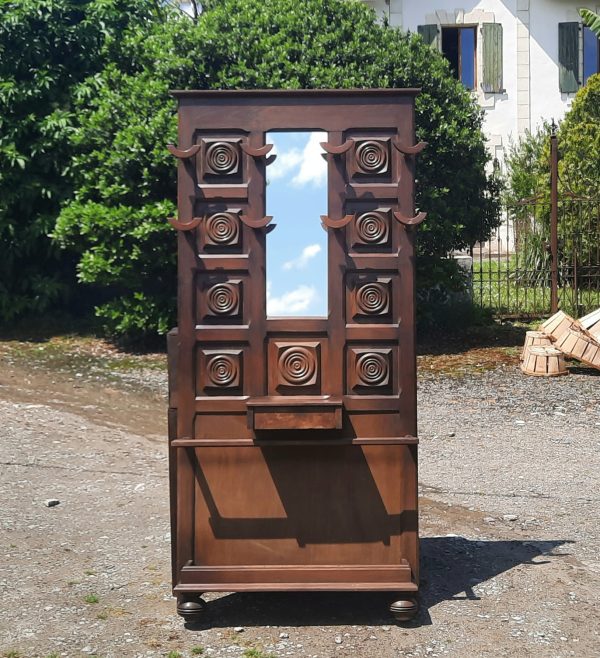 Ancien vestiaire en chêne n°11022