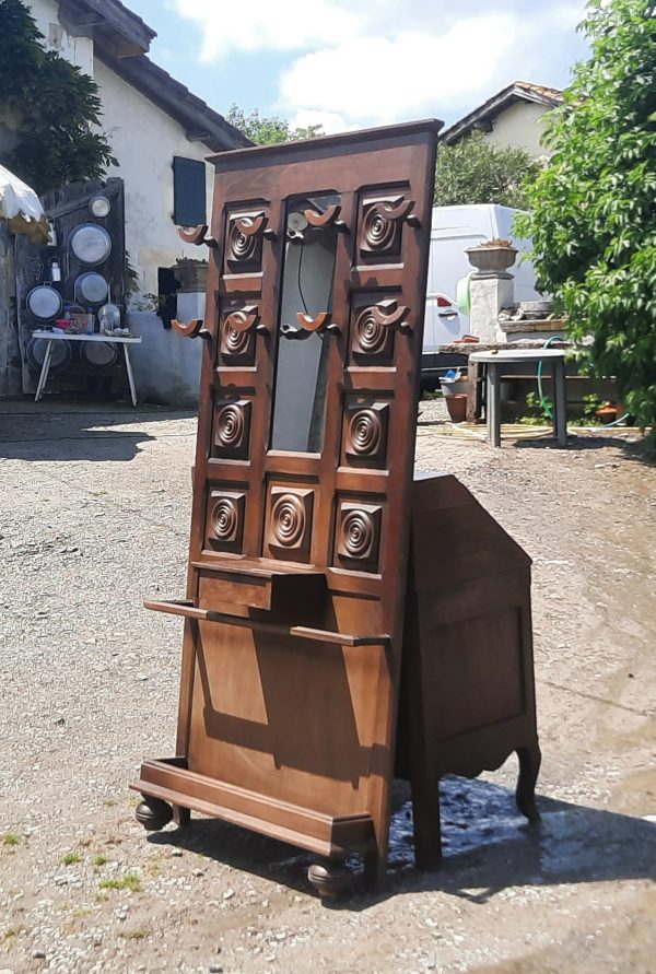 Ancien vestiaire en chêne n°11022