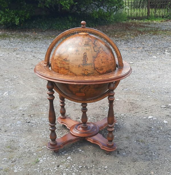 Bar vintage / Globe / Mappemonde / n°11026
