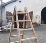 Ancienne échelle de peintre en bois n°11031