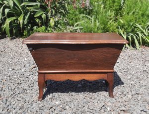 Ancien petit coffre a couture en chêne n°11032