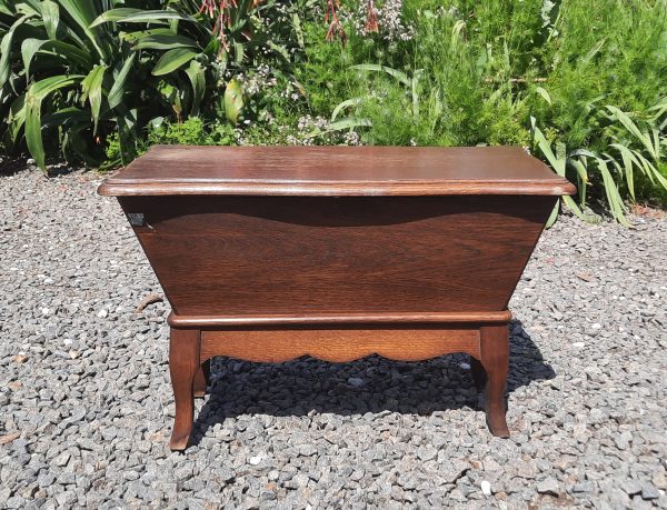 Ancien petit coffre a couture en chêne n°11032