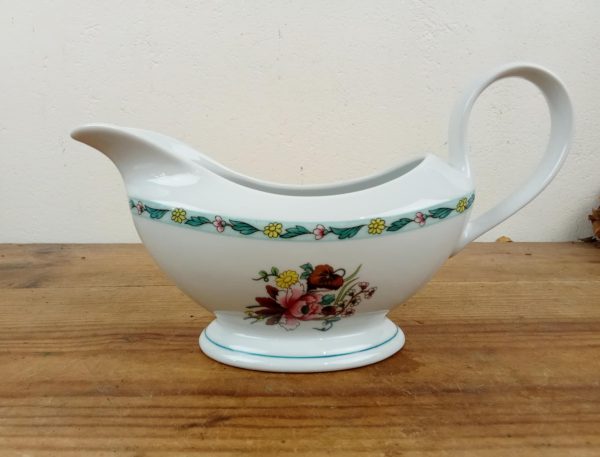 Saucière en porcelaine / Berry / Ispahan / n°10870