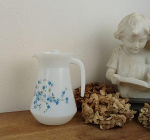 Pichet vintage Arcopal Myosotis n°10844