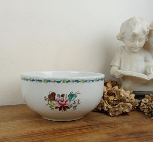 Saladier en porcelaine / Berry / Ispahan / n°10867