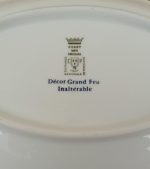 Ravier en porcelaine / Berry / Ispahan / n°10868