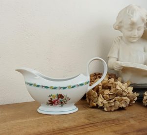 Saucière en porcelaine / Berry / Ispahan / n°10870