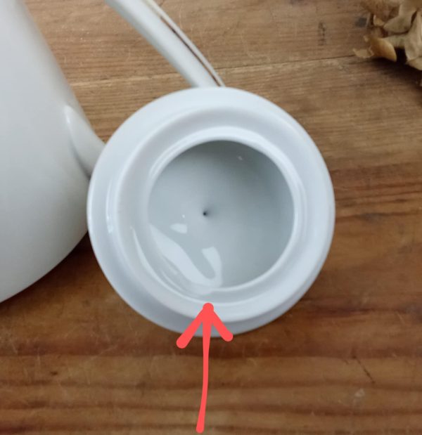 Cafetière en porcelaine n°10853