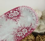 Ancien porte brosse en faïence Lunéville n°10857