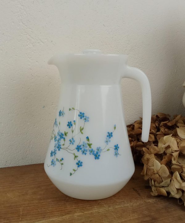 Pichet vintage Arcopal Myosotis n°10844