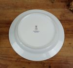 Plat rond en porcelaine / Berry / Ispahan / n°10864