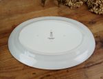 Grand plat ovale en porcelaine / Berry / Ispahan / n°10863