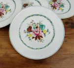 Lot 6 assiettes a dessert en porcelaine / Berry / Ispahan / n°10871