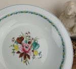 Plat a sauce en porcelaine / Berry / Ispahan / n°10866