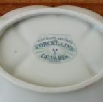 Porte savon en porcelaine de Paris n°10850