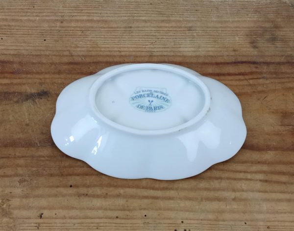 Porte savon en porcelaine de Paris n°10850