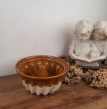Plat a Kouglof en terre cuite vernissée n°11001