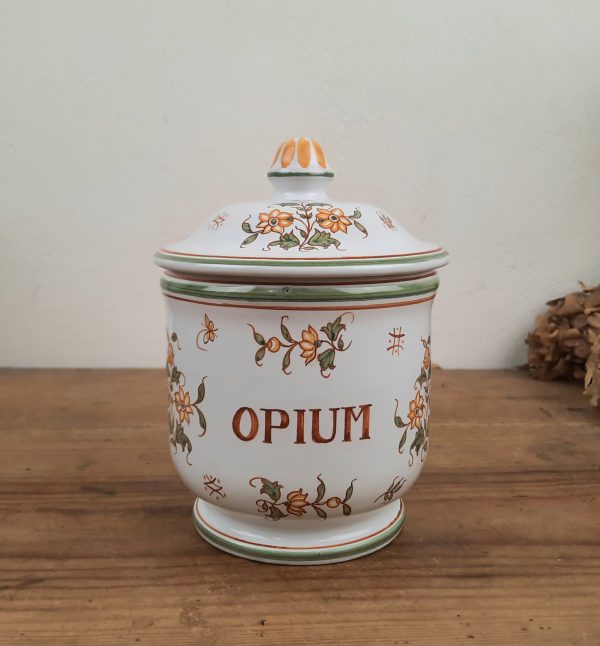 Pot couvert Opium / Martres Tolosane / n°11000